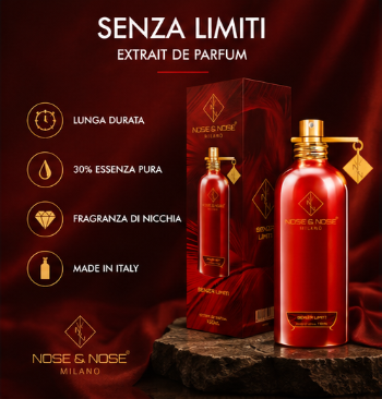 Nose & Nose Senza Limiti Extrait de Parfum - Profumo Intenso ed Elegante