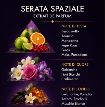 Nose & Nose Serata Spaziale Extrait de Parfum – Fragranza Intensa e Avvolgente