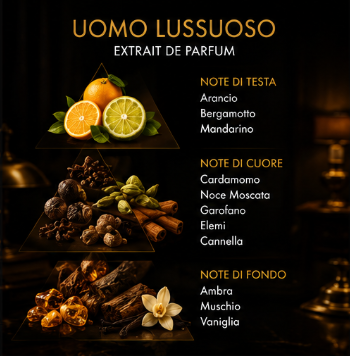 Uomo Lussuoso – Profumo Maschile Elegante e Raffinato Nose & Nose