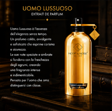 Uomo Lussuoso – Profumo Maschile Elegante e Raffinato Nose & Nose