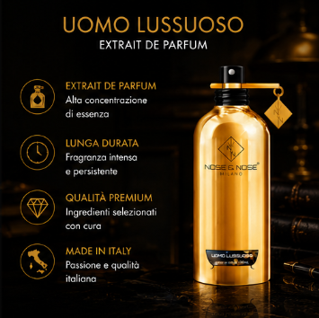 Uomo Lussuoso – Profumo Maschile Elegante e Raffinato Nose & Nose