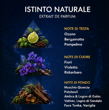 Nose & Nose Istinto Naturale Extrait de Parfum – Profumo Fresco e Avvolgente