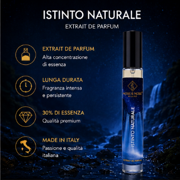 Nose & Nose Istinto Naturale Extrait de Parfum – Profumo Fresco e Avvolgente