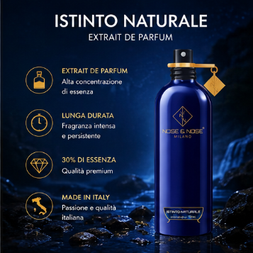 Nose & Nose Istinto Naturale Extrait de Parfum – Profumo Fresco e Avvolgente